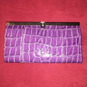 Purple wallet